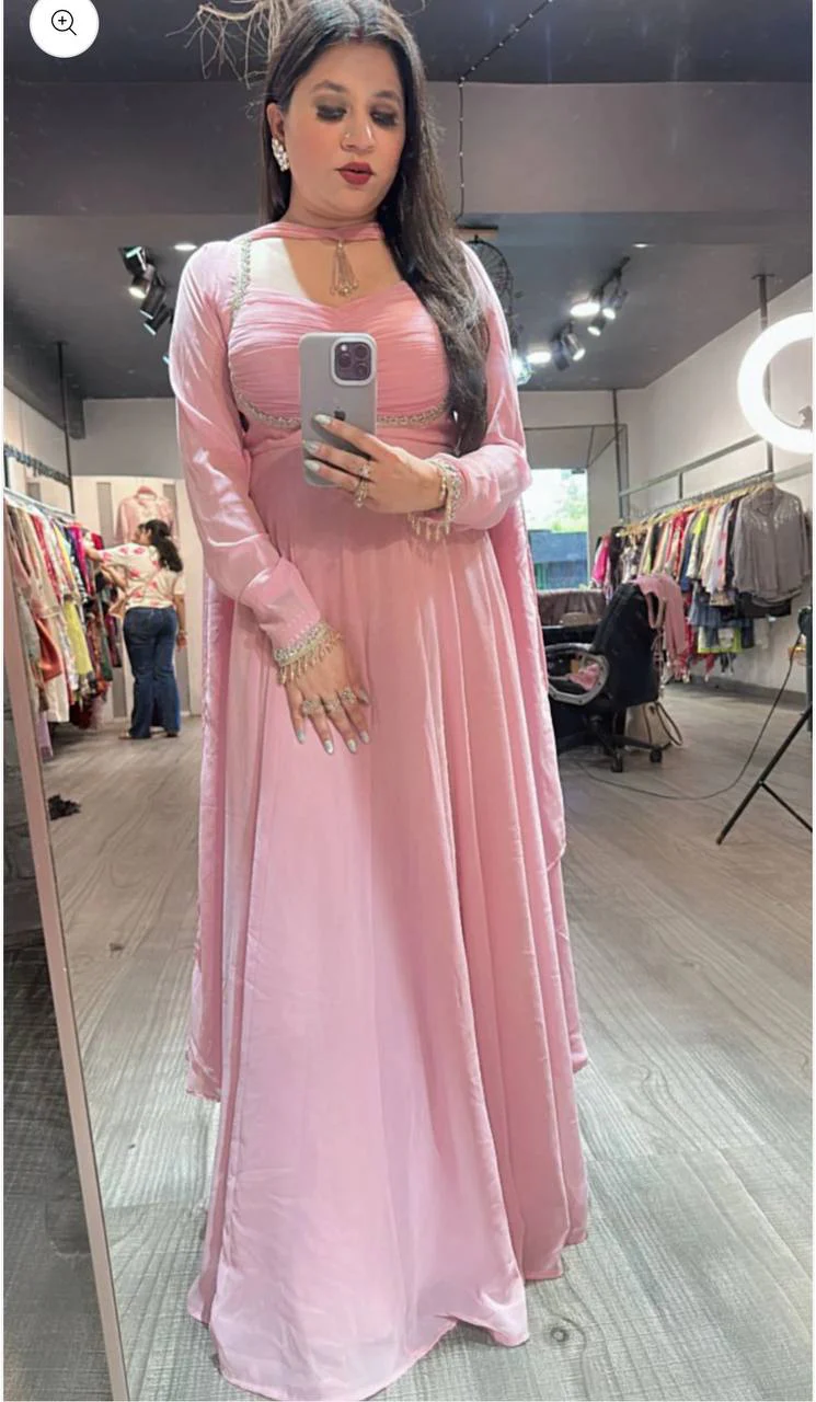 Blush Elegance: A Pink Dream Dress