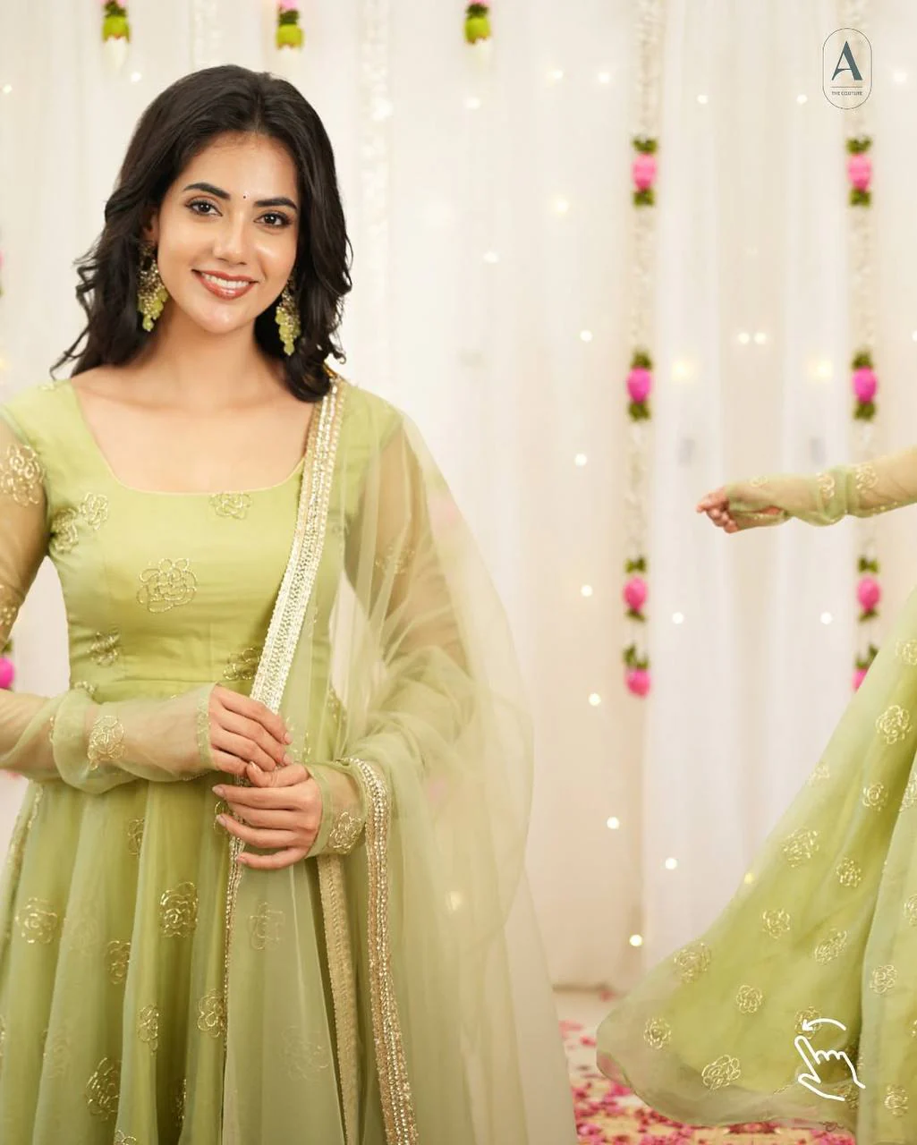 Chic and Ethereal Festive Wear - Image 2