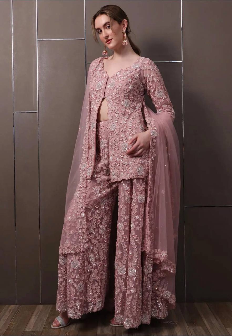 Elegance in Every Thread: Pink Delight