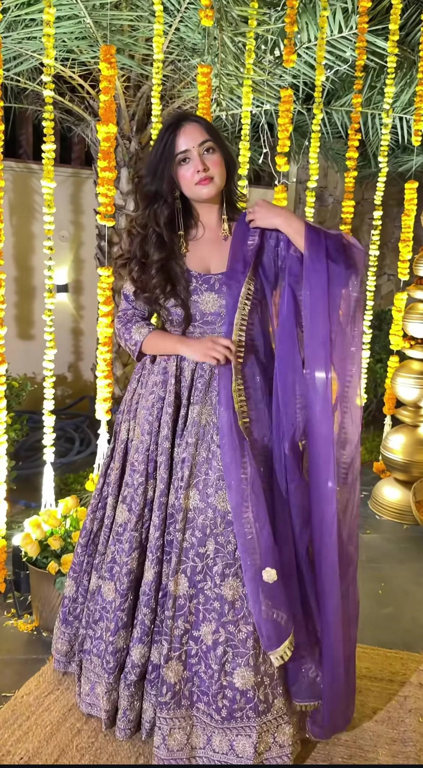 Elegance in Purple: A Festive Delight - Image 4