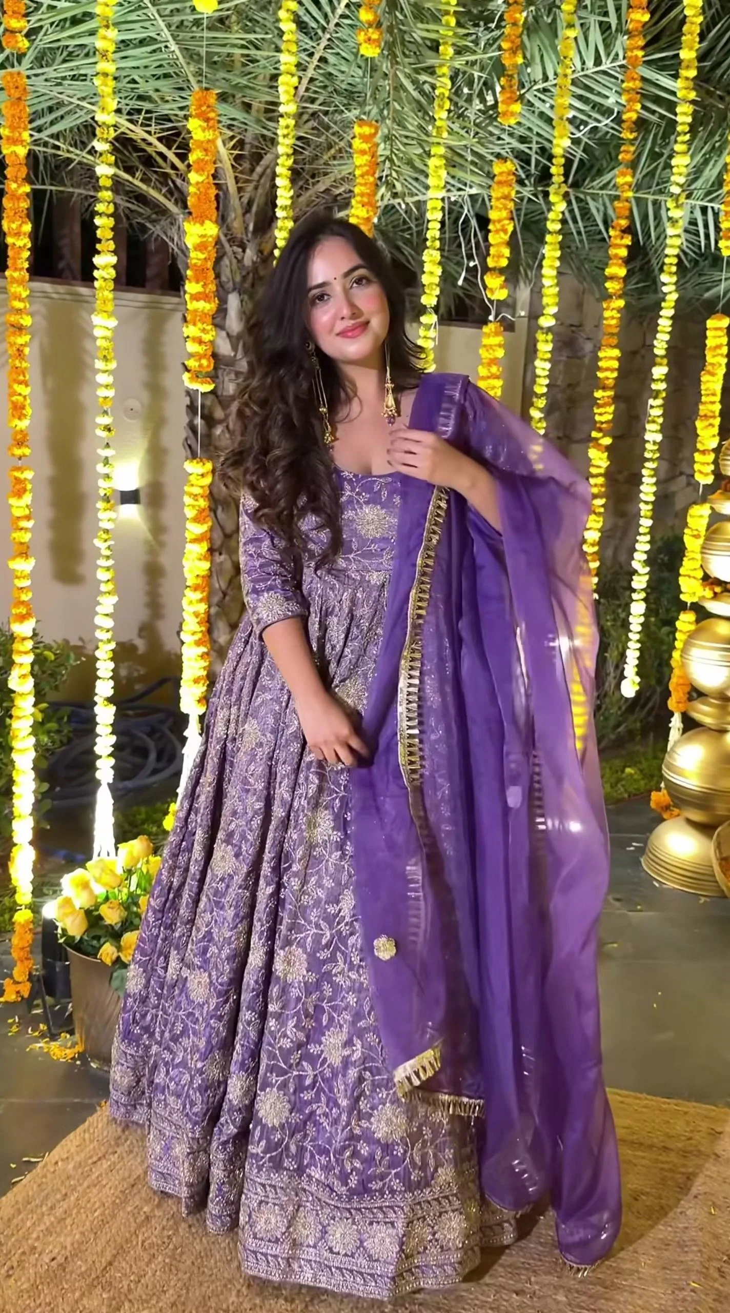 Elegance in Purple: A Festive Delight - Image 6