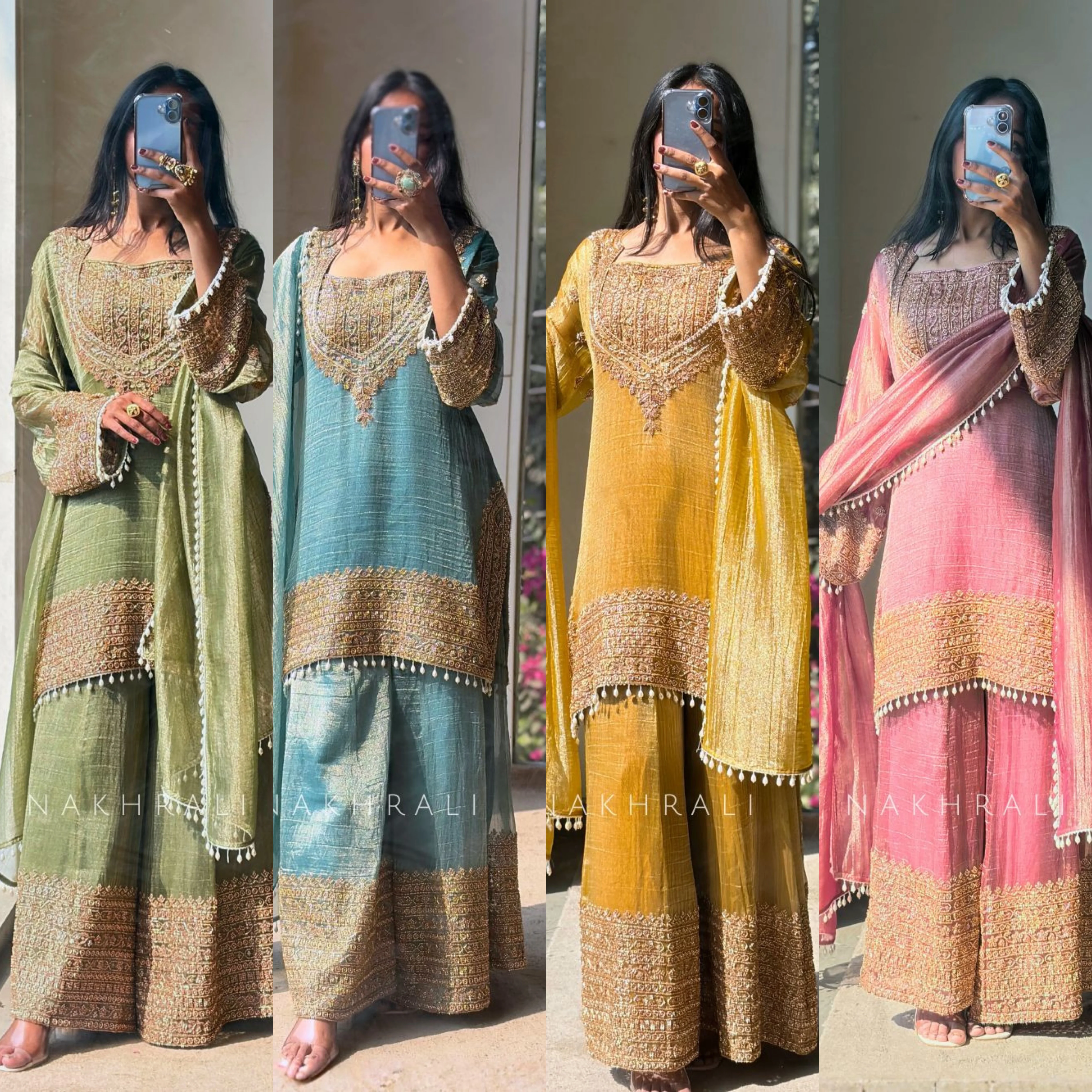 Radiant Attire for Festive Celebrations