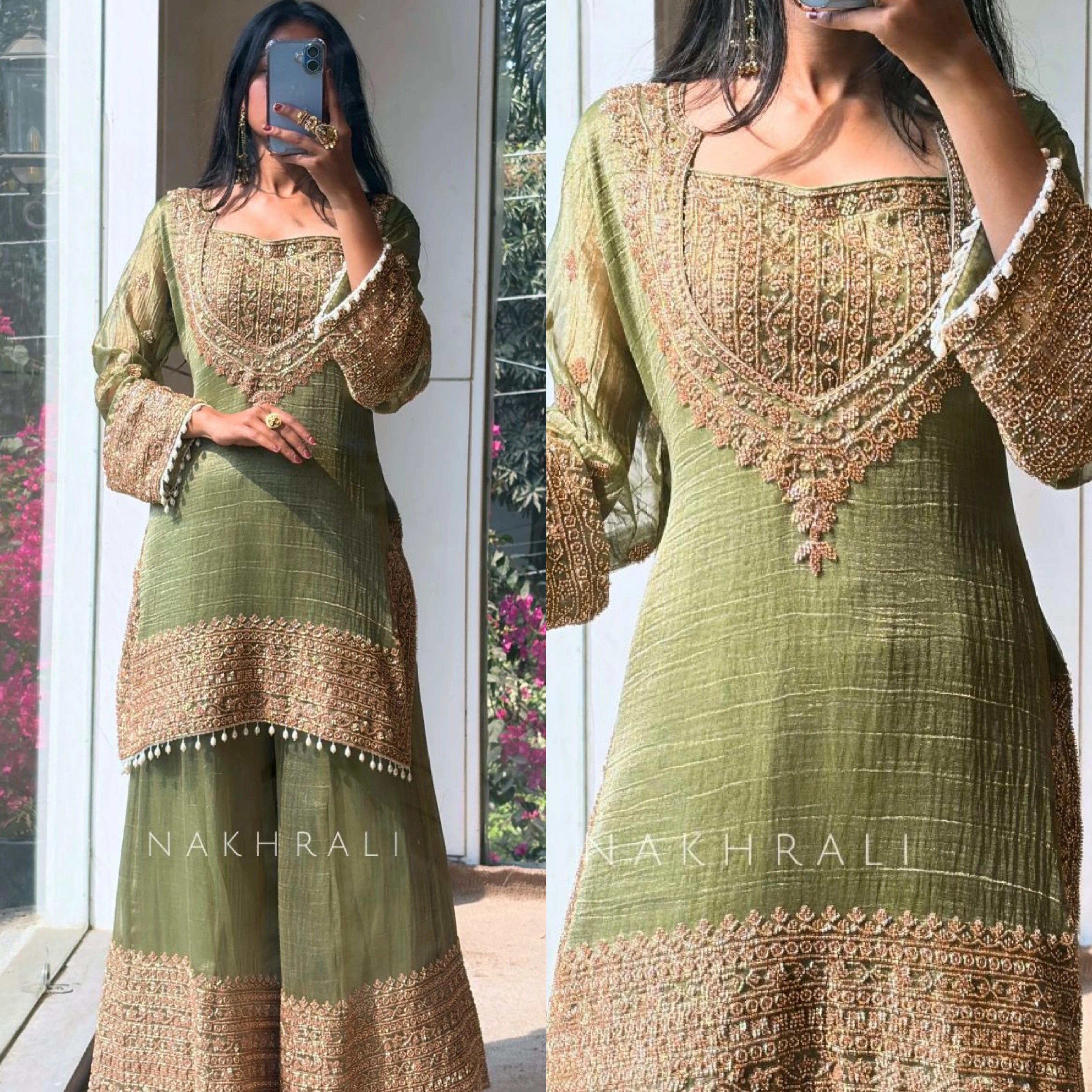 Radiant Attire for Festive Celebrations - Image 2