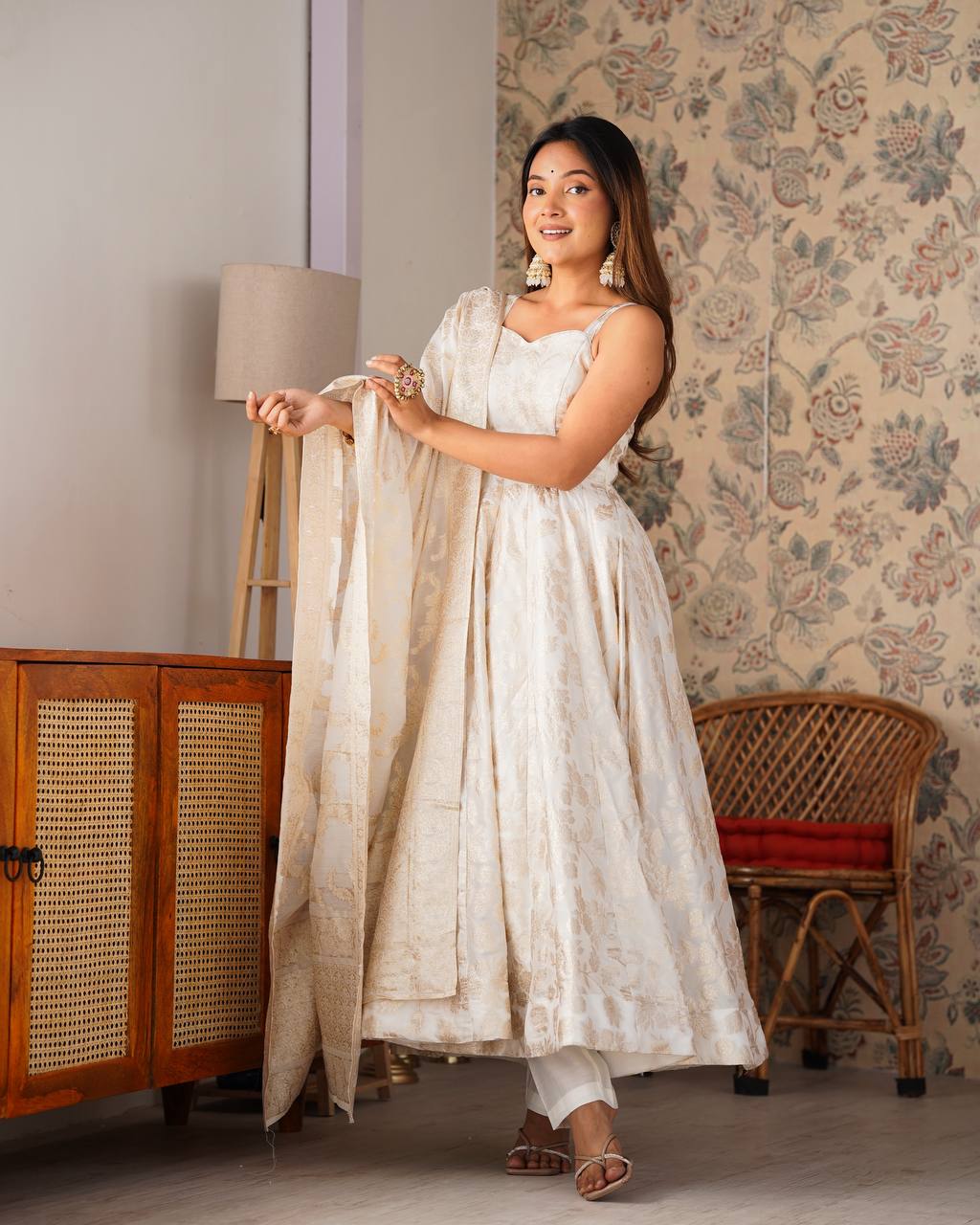 Radiant Moments in Ethereal Fabric - Image 5