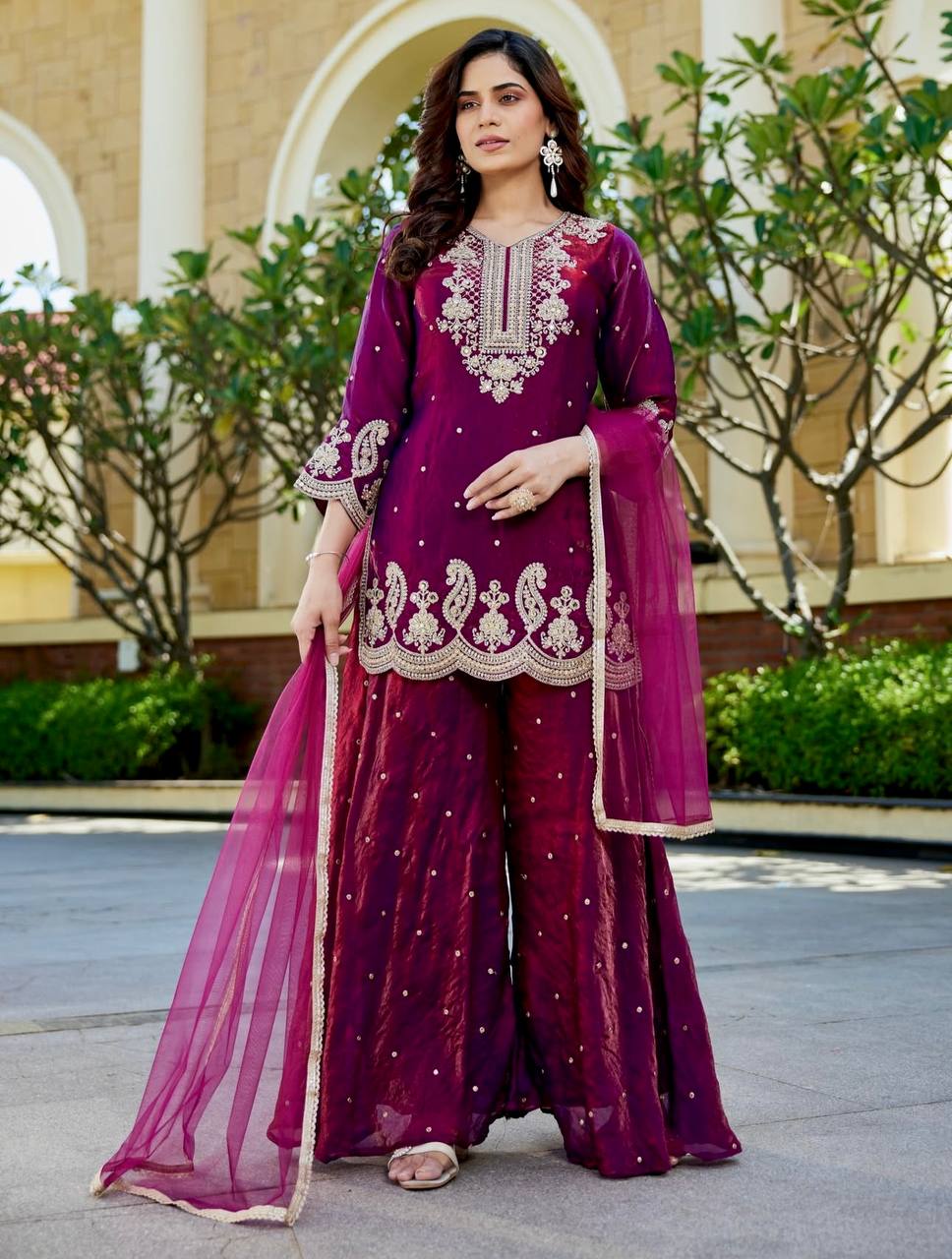 Timeless Charm: Embroidered Ethnic Wear
