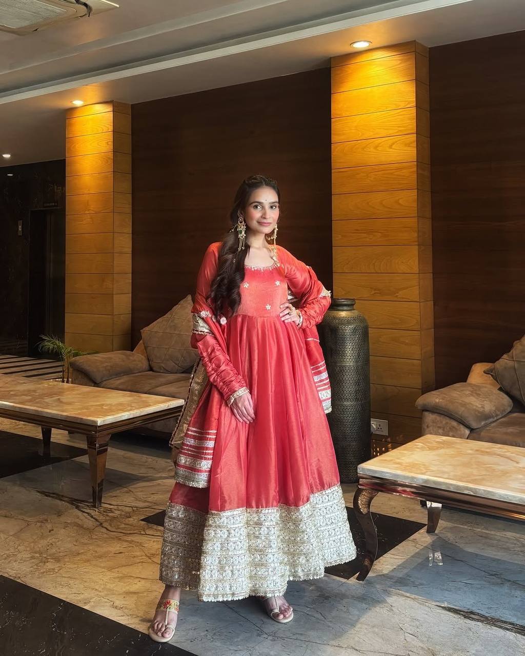 Twirl in Elegance: The Festive Dress - Image 2